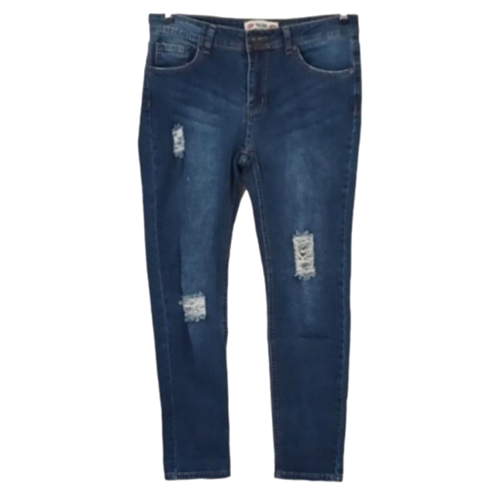 What About Me Distressed Skinny Jean